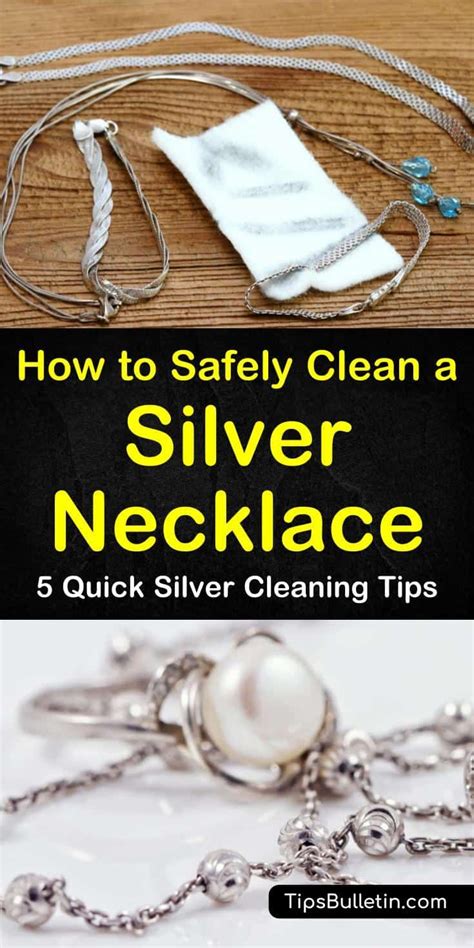 how to clean gucci necklace|how to clean silver necklaces.